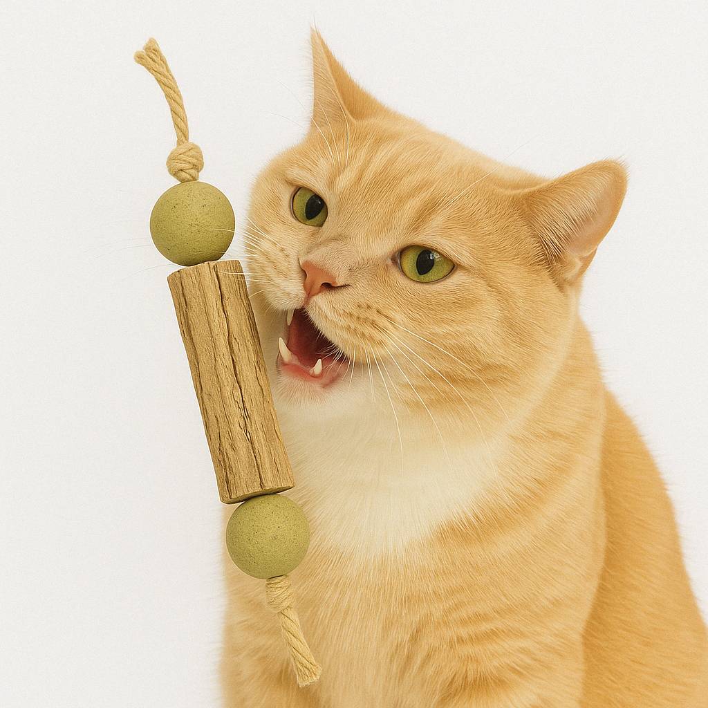 TandTriss – Tugga, Lek & Rengör Tänderna på din Katt