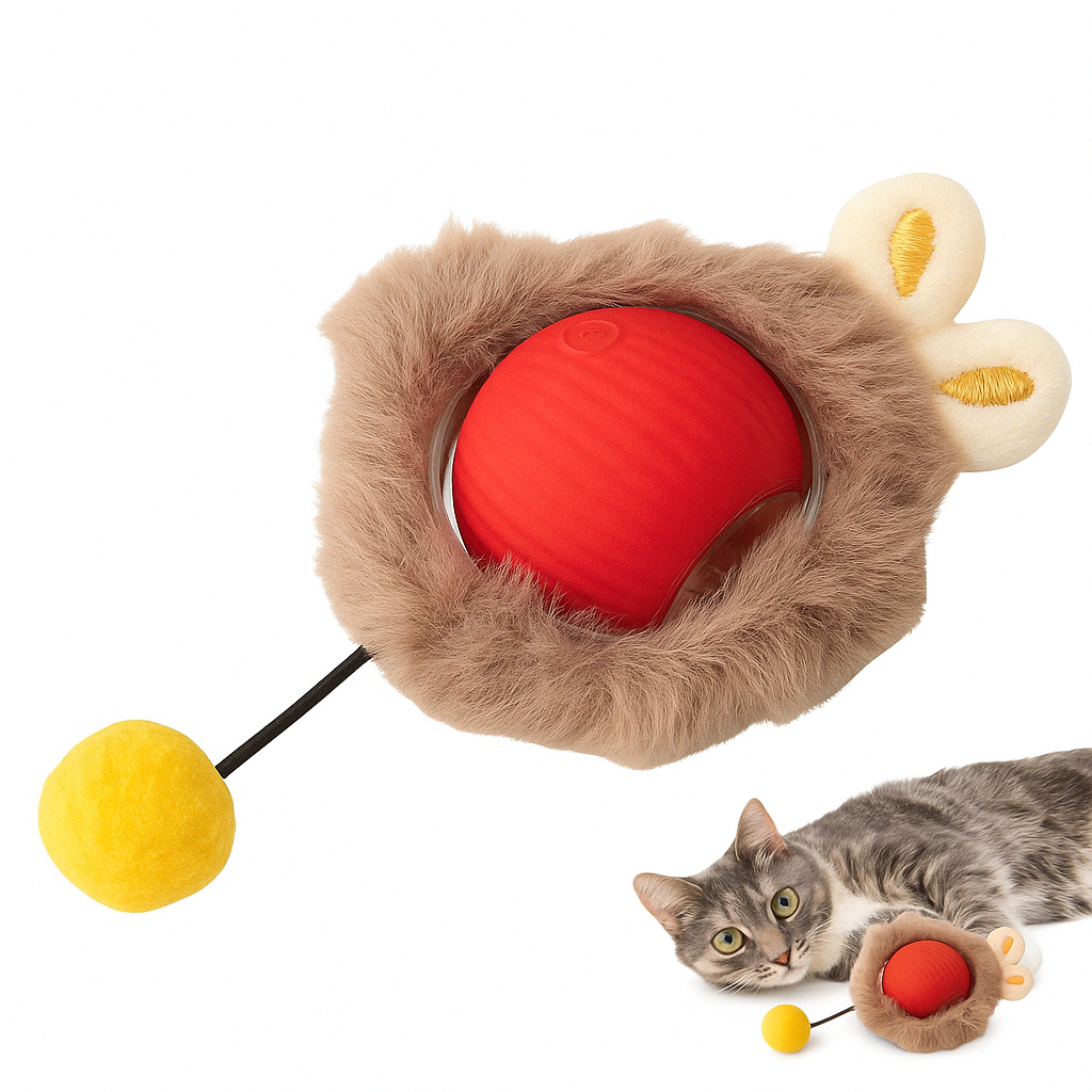 KattBoll – Den Självrullande Leksaken Din Katt Kommer Älska